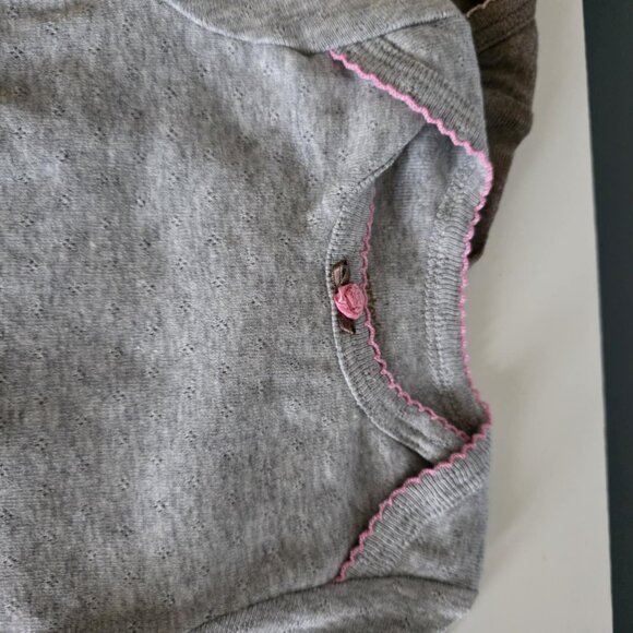 NWOT Carters Long Sleeve Onesie Set of 2 - Picture 2 of 6